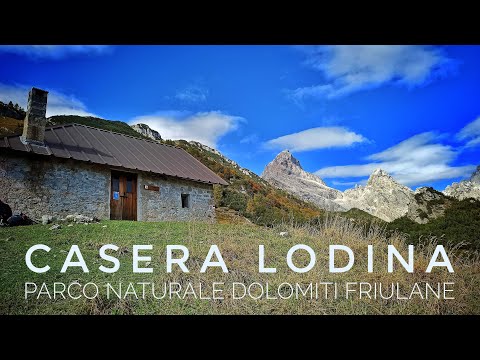 CASERA LODINA 1567m - DOLOMITI FRIULANE - Val Cimoliana - che vista sul Duranno e la Cima dei Preti!