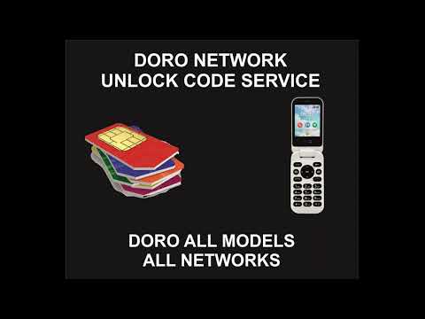 Doro Network Unlock Code Service, All Models