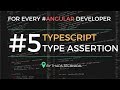 Typescript Tutorial For Beginners In Hindi Part 5 Type Assertion In Typescript In Hindi