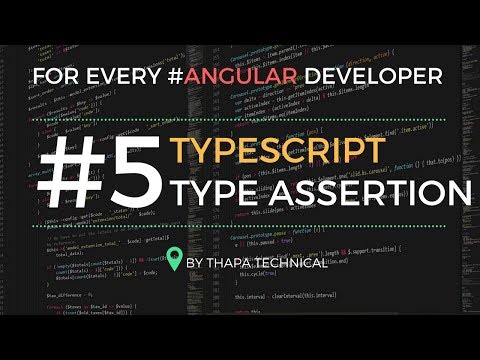 Typescript Tutorial for Beginners in Hindi Part 5 Type Assertion in Typescript in Hindi