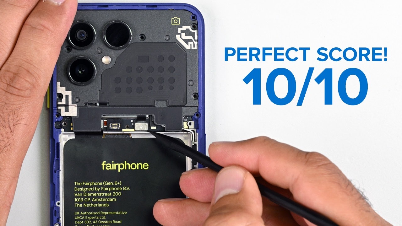 Fairphone 6+ Earns a Perfect 10/10 for Repairability