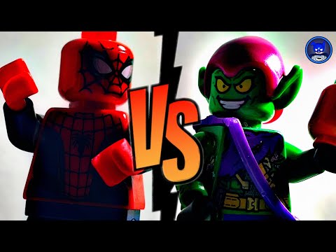 Lego Spider-Man Vs. The Green Goblin|Stop Motion Animation 2024