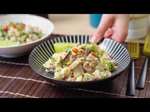 #HomeMade recipe: Colorful pasta with creamy tofu sauce • Simple Meals by Gorenje