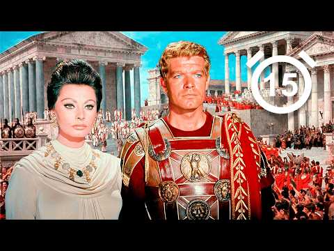 🏛️ The Fall of the Roman Empire (1964) in 15 MINUTES →⏳ | Epic History & Cinema 🔥✨