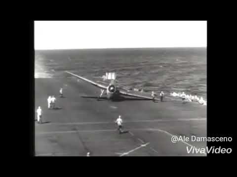 WWII Vintage Aircraft Carrier Landings