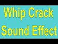 Whip Crack Sound Effect