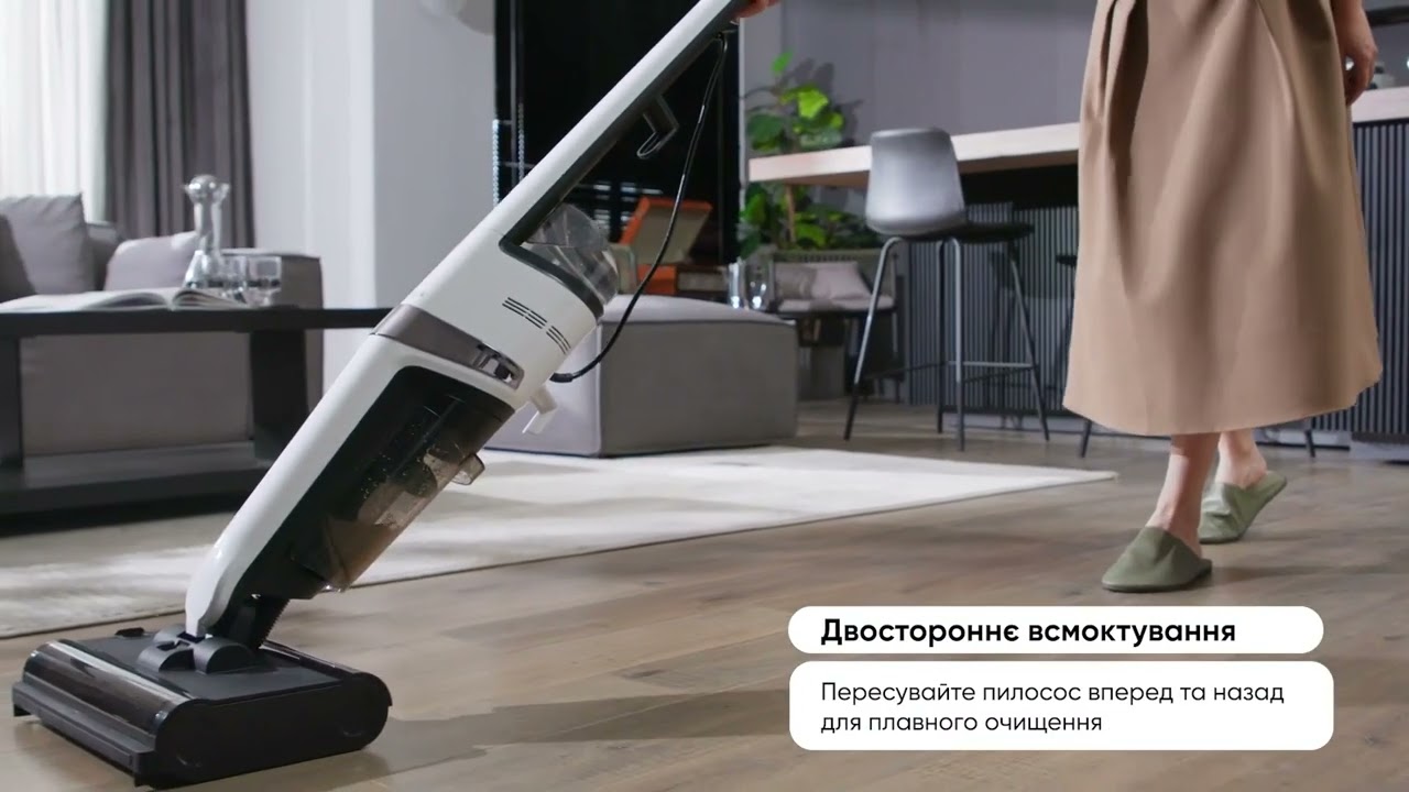 Ручний миючий пилосос DEERMA DEM-VX20W video preview