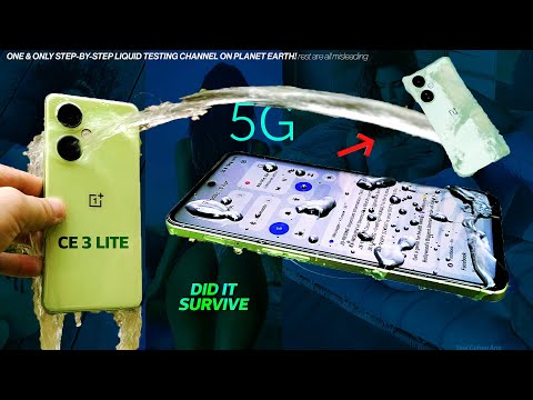 OnePlus Nord CE 3 Lite Waterproof Damage Test🚿🧜🏻‍♀️ - ALMOST TOO GOOD👌🏽