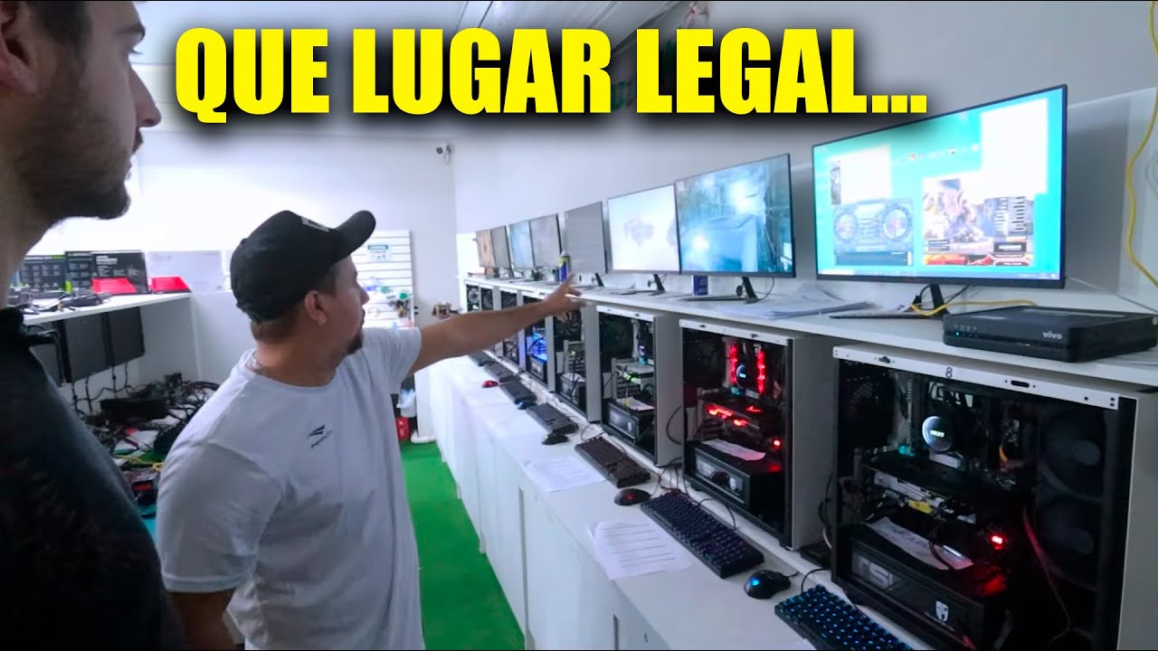 VISITEI O SUPER LABORATÓRIO DE REPARO DE PLACA DE VÍDEO