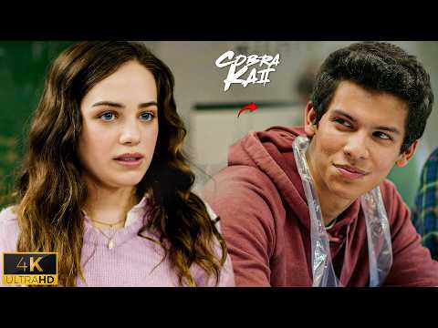 Miguel & Samantha Classroom Moment | Cobra Kai 4K Scene