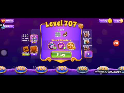 Wonka's World of Candy Level 707 - Fail