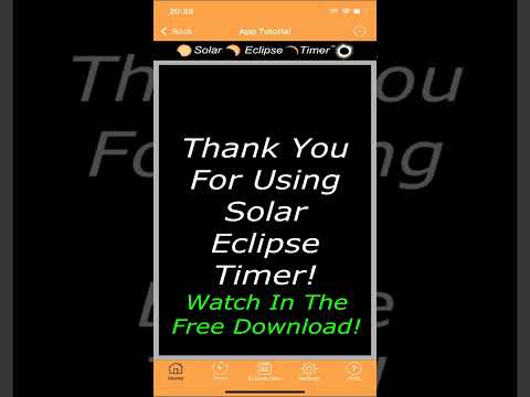 Solar Eclipse Timer Video