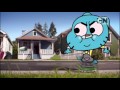 Little Gumball goes fast just like Sonic