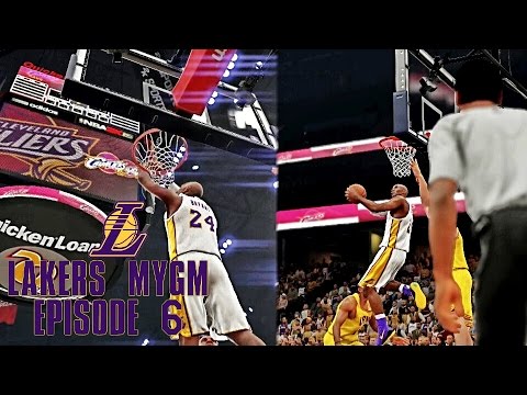 NBA 2K15 PS4 Lakers MyGM - KOBE VS LEBRON (EP.6)
