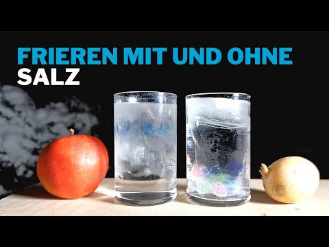 Friert das Salzwasser ein? Experiment zum Nachmachen