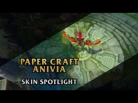 ► Paper Craft Anivia ◀ League of Legends ▂ Skin Spotlight
