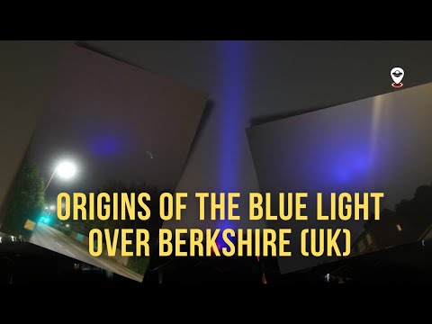 The Origins Of The Blue Light Taken In Berkshire (UK)