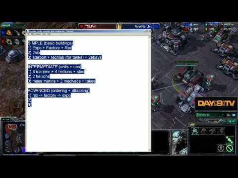 Day[9] Daily #442 P1 - Zerg Builds Made Easy - Newbie Tuesday