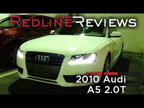 2010 Audi A5 2.0T Review, Walkaround, Start Up, Test Drive