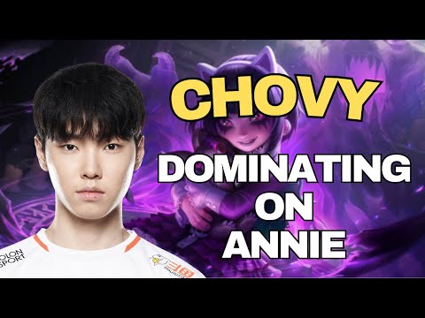 CHOVY DOMINATING ON ANNIE IN KOREAN CHALLENGER
