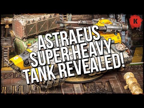Astraeus Primaris Space Marine Super Heavy Tank DETAILS RELEASED!