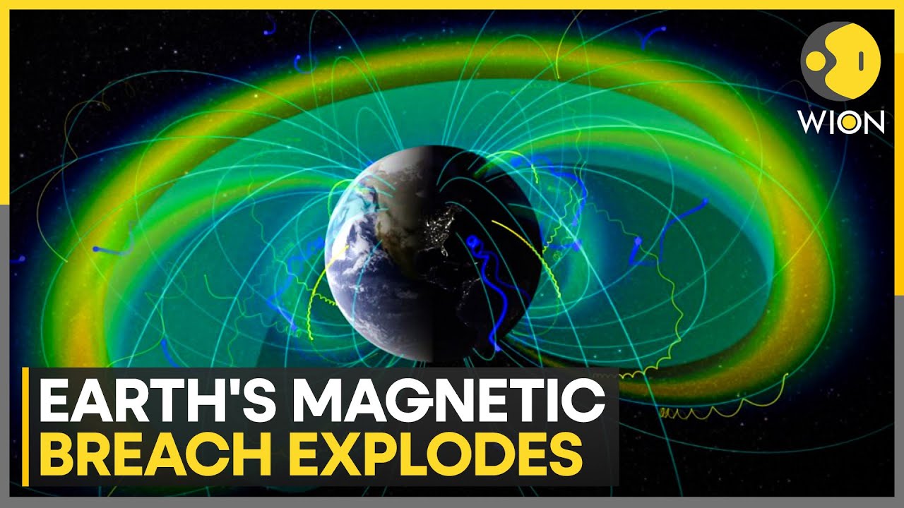 Giant Weak Spot in Earth's Magnetic Field Getting Bigger | WION News