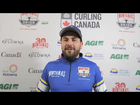 Media Scrum - Draw 15 - 2025 Montana's Brier