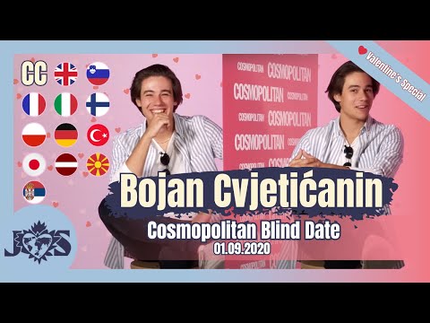 [ENG SUB] Bojan Cvjetićanin Cosmopolitan blind date