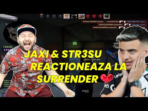 JAXITV & STR3SU REACTIONAZA LA "SURRENDER 💔"