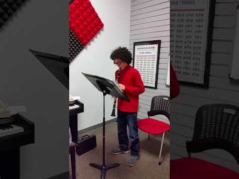 Misty on the clarinet