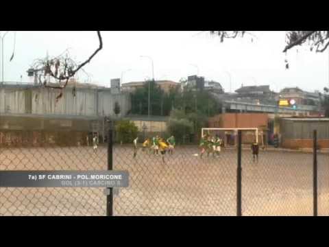 5a Giornata: SF Cabrini '98 - Pol.Moricone 3-1 (Gol Simone Cascino)