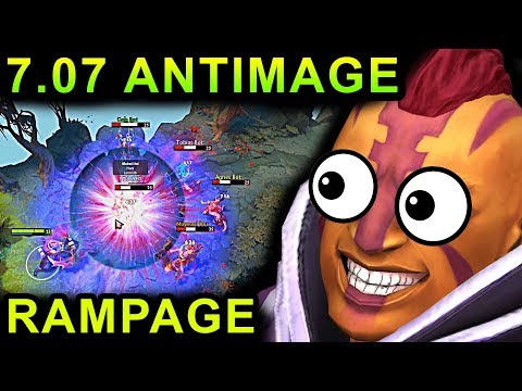 MASTER ANTIMAGE - DOTA 2 PATCH 7.07 NEW META PRO GAMEPLAY