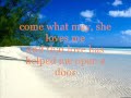 Come what may  lyrics by Air Supply