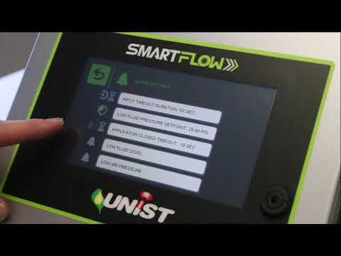 Editing alarm settings on the SmartFlow<sup>®</sup> controller Learn how to edit the alarm settings on a  SmartFlow<sup>®</sup> controlller