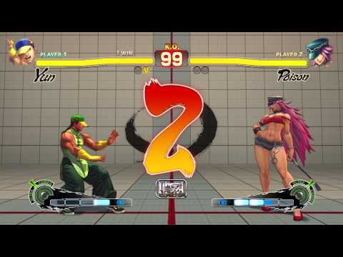 USF4: Sillva(Yun/Decapre/Ken) Vs Qhaos(Poison)