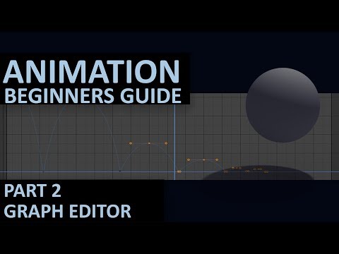 BASICS OF ANIMATION in Blender 2.8 | Part 2 | Graph Editor