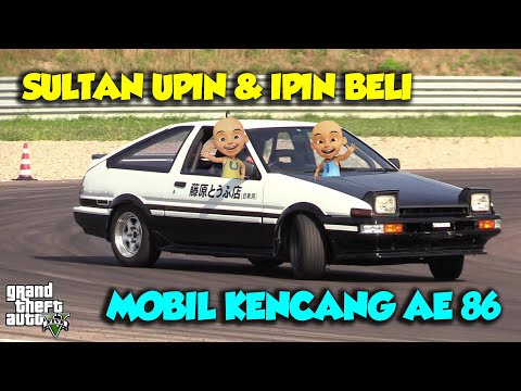 Sultan Upin Ipin Balap Kencang dengan Turismo AE 86 LANGKA - GTA V Upin Ipin Episode Terbaru 718