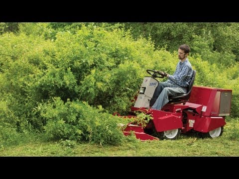 Clearing Massive Thorn Bushes with Ventrac Field Mower