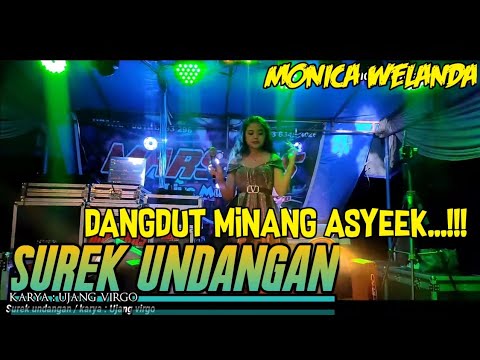 MONICA WELANDA - SUREK UNDANGAN-DANGDUT MINANG ASYIK...