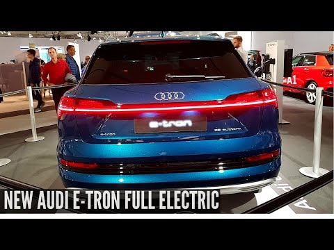 NEW Audi E Tron Electric Interior Exterior Review 2019