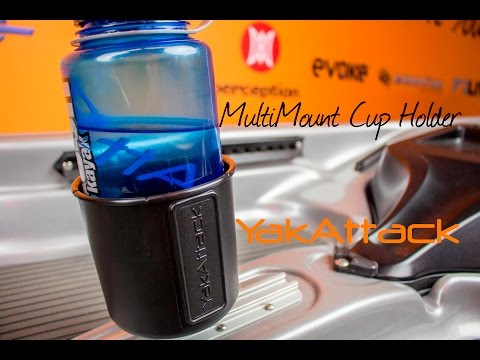 YakAttack MulitMount Cup Holder - Kayak Cup Holder