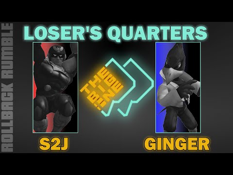 S2J (C.Falcon) vs Ginger (Falco) | NA Loser's Quarters | Rollback Rumble: The Big One