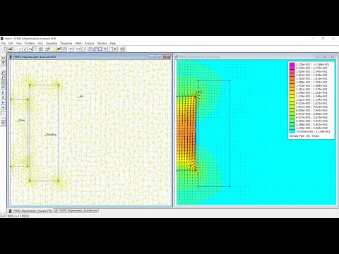 FEMM - Introduction (Static magnetic)