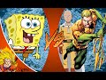 SPONGEBOB SQUAREPANTS Vs AQUAMAN SAITAMA Cartoon Fight Club Episode 90 REACTION