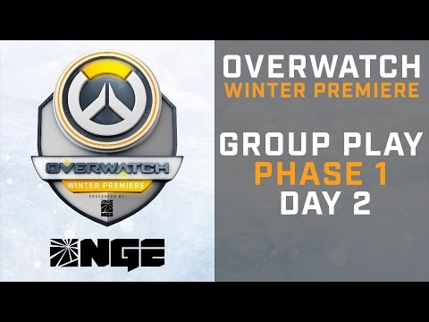 Group Play Phase 1 Day 2 - Overwatch Winter Premiere presented by NGE