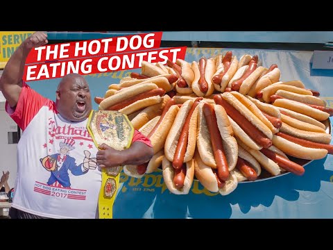 How the Nathan's Hot Dog Eating Contest Became a Real...