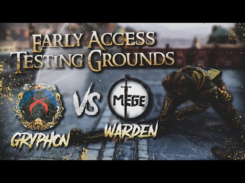 For Honor - Gryphon Early Access - Lord Dem Gryphon vs Mege Testing Grounds Warden