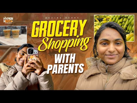 Weekend Grocery Shopping with Parents | Simple Family Vlog | Navina Reddy