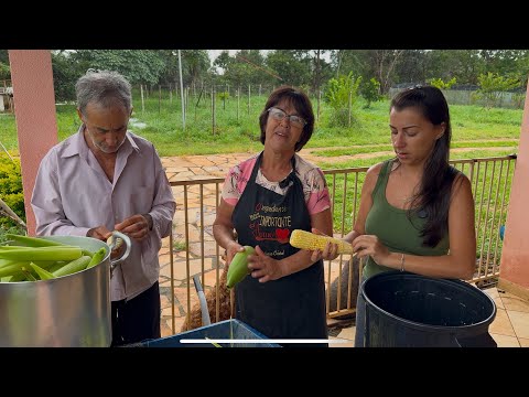 Full video making pamonha