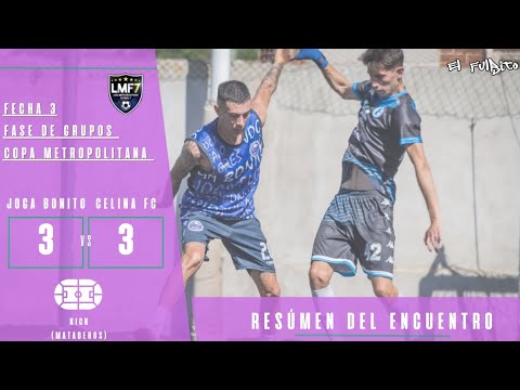 JOGA BONITO VS CELINA FC | FECHA 3 | FASE DE GRUPOS | COPA METROPOLITANA 2023